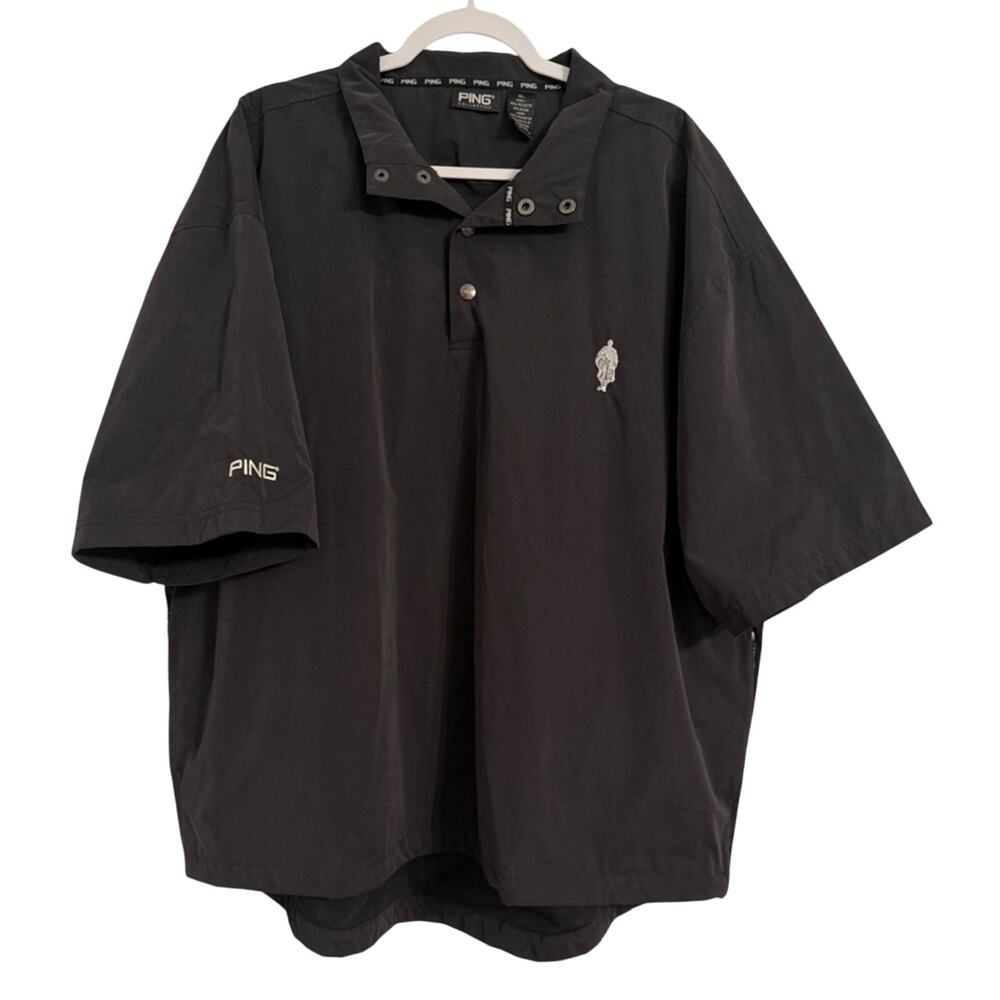 Ping Collection Men's XL‎ Golf Pullover Nylon Shell Embroidered Logo Windbreaker